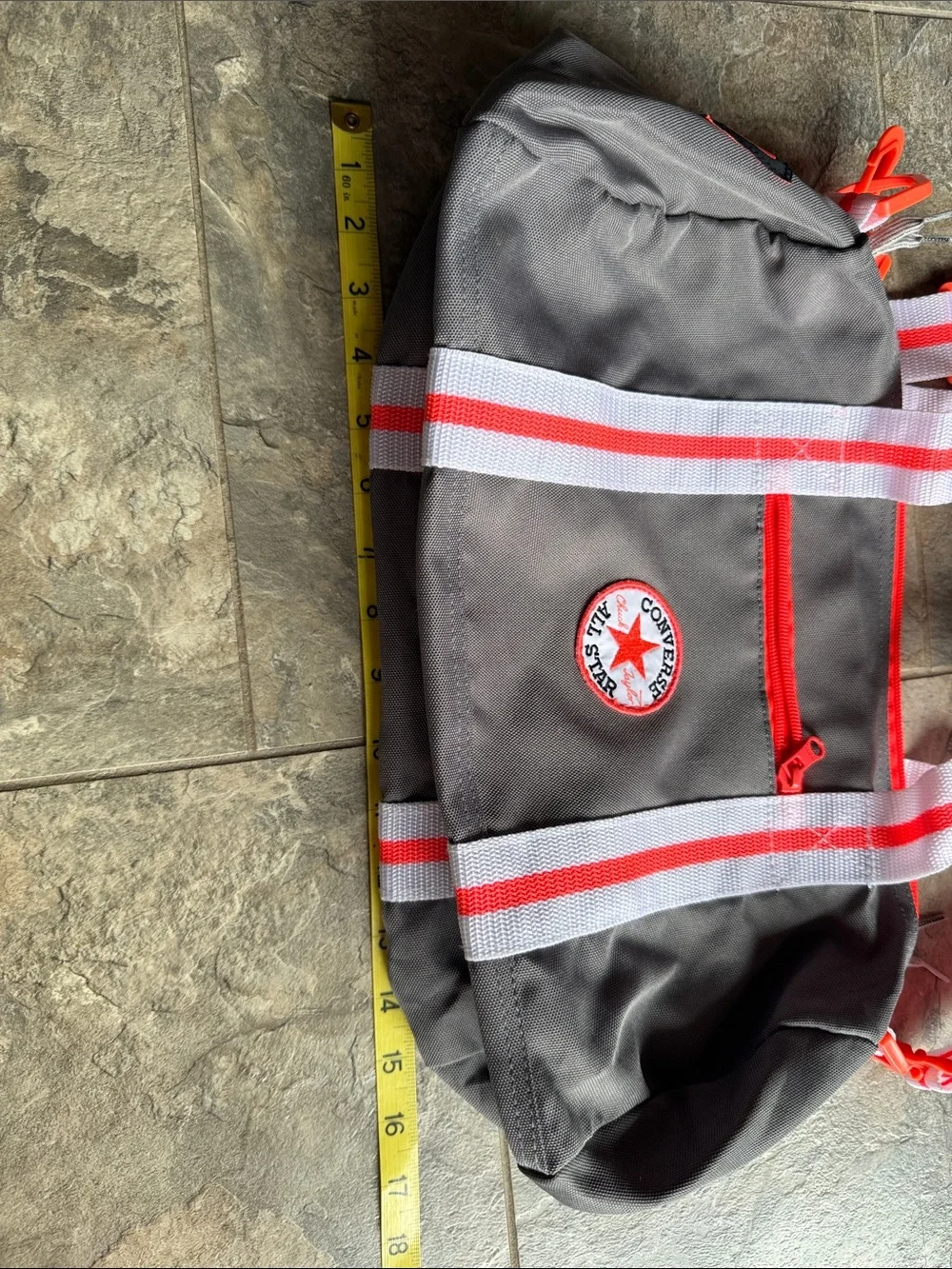 Converse Gray/Orange small duffle